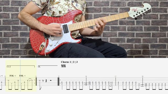 Poets of the Fall - Lift | Guitar Tab Playthrough смотреть онлайн