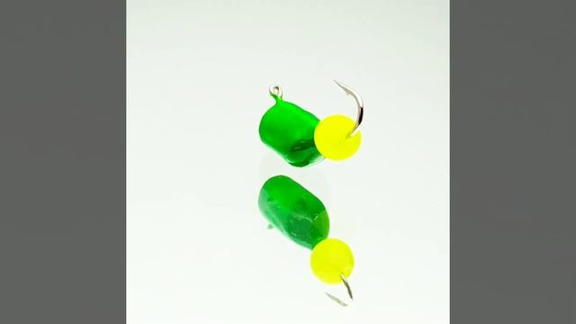 Мормышка гвоздешарик зеленый 4 мм TRUE Weight Ядреный глаз желтый неон 24038 смотреть онлайн