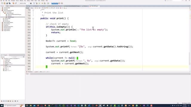 Java Singly Sorted Generic Linked List - Java Data Structures and Algorithms смотреть онлайн