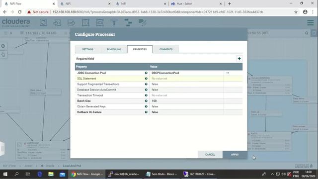 LOAD NIFI. Oracle e SQL destino oracle e impala. смотреть онлайн