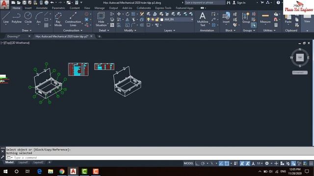 Bài 52. Cách đánh số và tạo bảng tự động trong autocad mechanical смотреть онлайн