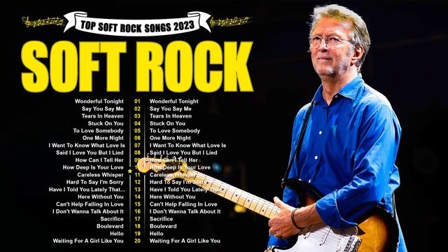 Eric Clapton, Phil Collins, Air Supply, Bee Gees, Chicago, Rod Stewart - Soft Rock 70s 80s 90s смотреть онлайн