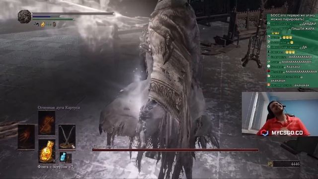 ПАПИЧ НАШЕЛ НОВЫЙ МЕЧ! ПОНТИФИК СИЛЬНЫЙ БОСС? / Папич Проходит Dark Souls 3 [часть 14]