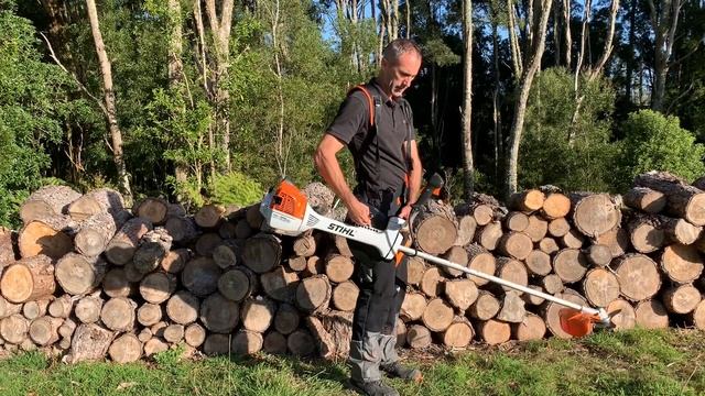 STIHL Brushcutter Harness Setup смотреть онлайн