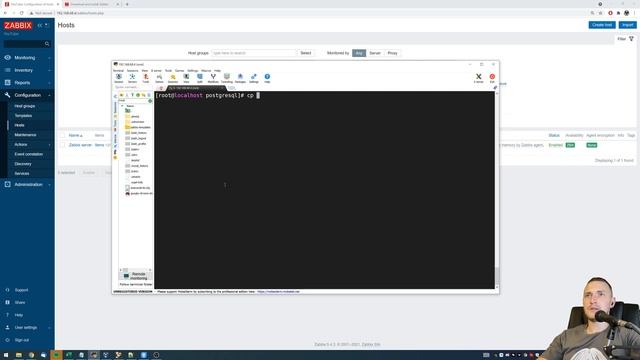 PostgreSQL Monitoring With ZABBIX