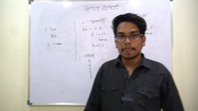 Jumping Statements in Python | Break | Continue | Pass in Python | Python Tutorials in Telugu смотреть онлайн
