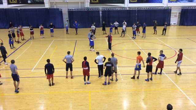 Тренировка боксёров 14-15л ТМ к Всероссийским соревнованиям„Переходная Россия“г.Анапа ноябрь 2018г. смотреть онлайн