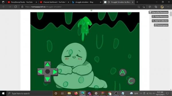 struggle simulator -Part 7 - Vore Game- Being Long