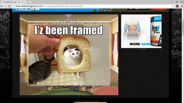 Bread That Cat!!! смотреть онлайн