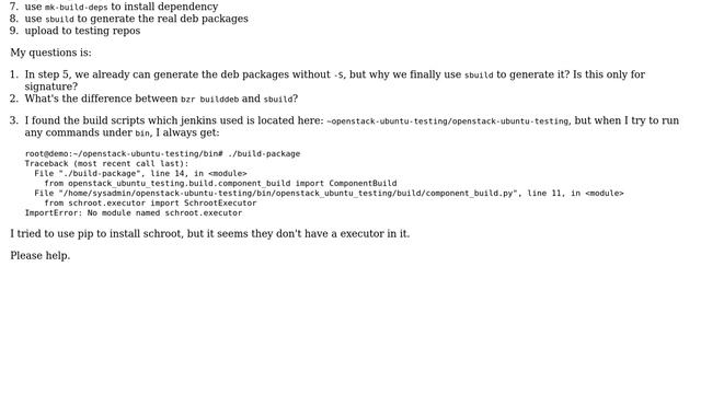 Confused about building OpenStack Packages? смотреть онлайн
