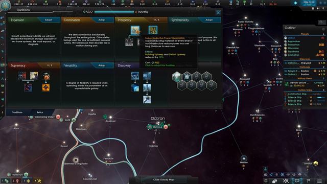 Stellaris Modded Roleplay Multiplayer Ep5 The Octran Intelligence смотреть онлайн