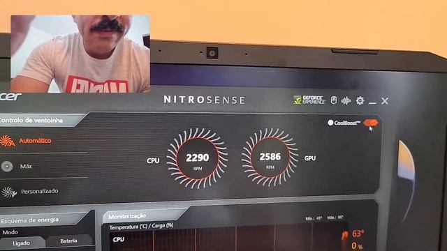 Como ativar Nitrosense notebook Nitro 5 Acer смотреть онлайн