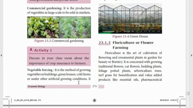 9th Std Science (TN Samacheer ) - Economic Biology - Part 1