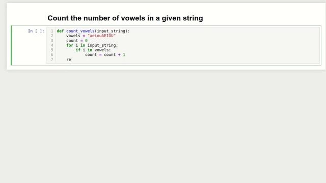 How to find Number of Vowels in a given String | Python | Telugu смотреть онлайн