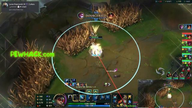 LoL Script • SKIN CHANGER & Combo + AUTOCAST 🦀pewhack League of Legends HACK смотреть онлайн