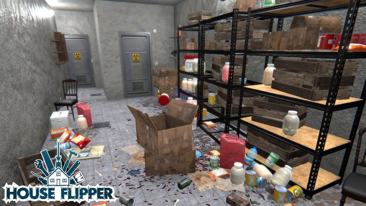 "СКРОМНЫЙ БУНКЕР ДЛЯ ТЁЩИ" House Flipper Прохождение №5 смотреть онлайн