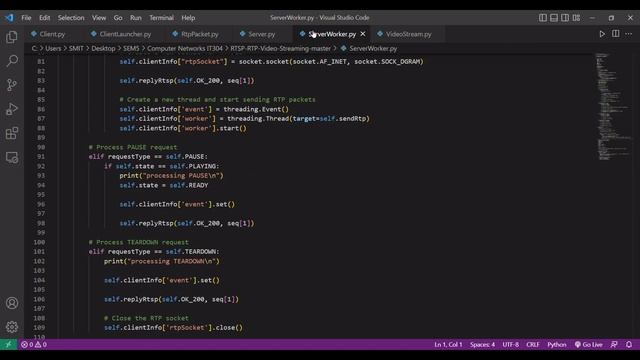 Video Streaming with RTSP and RTP || DAIICT || Computer Network || IT 304 смотреть онлайн
