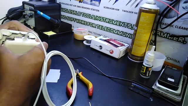 Comment Réparer Un Chargeur MacBook Air كيف اصلح خيط شاحن الماك بوك