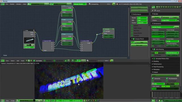 [TUTORIAL]RGB split in blender compositing. смотреть онлайн