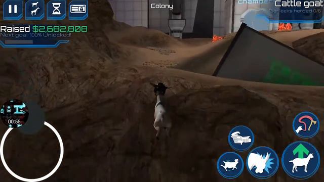 How to get Tether goat in goat simulator waste of space смотреть онлайн