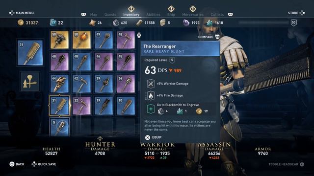 ALL WEAPONS (All Sword/Dagger/Heavy/Staff/Spear) - Assassin's Creed Odyssey смотреть онлайн