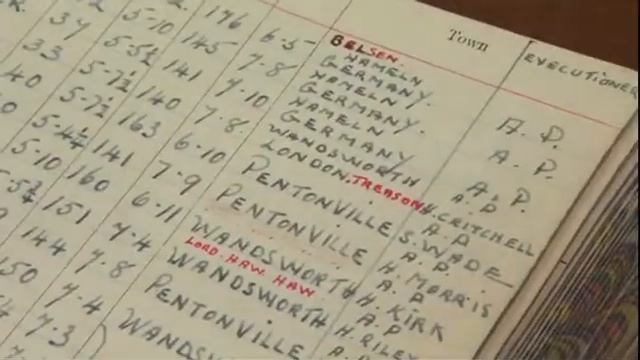 The diary of hangman Albert Pierrepoint goes under the hammer смотреть онлайн