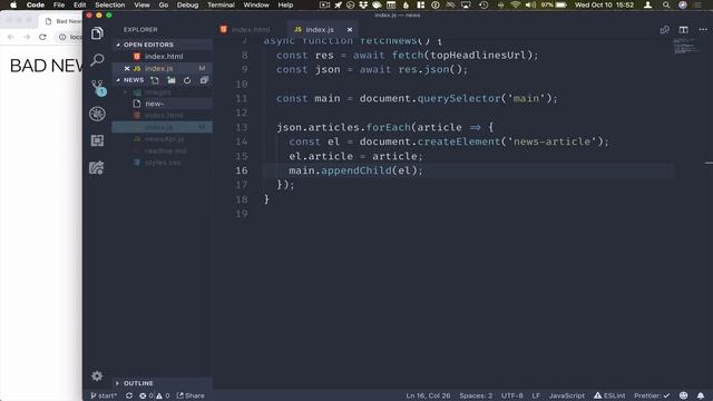 Build an app with WebComponents in 9 minutes смотреть онлайн
