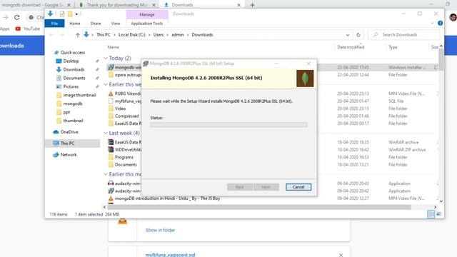 Download, Install & Run MongoDB in Hindi/ Urdu | The Js Boy смотреть онлайн