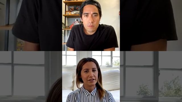 Ashley Tisdale Instagram live with Zach King (5-22-2020) смотреть онлайн