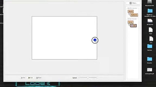 Greenfoot Pong Game Part I смотреть онлайн