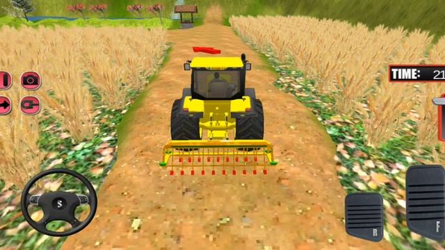 Tractor Farming Tools Simulation 3D level 1-3 Android Game смотреть онлайн