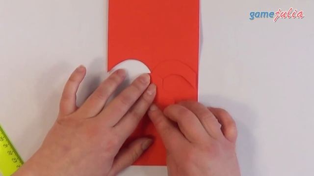 DIY 3D Открытка Сердце из 1 листа бумаги смотреть онлайн