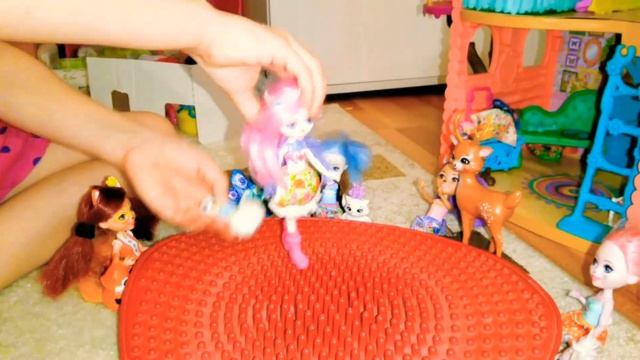 Enchantimals 15| энчантималс| для детей|  новинка: играем в куклы или Playing With Dolls #4
