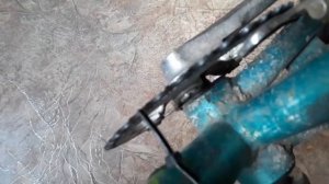 Правка передней (ведущей) звезды велосипеда.