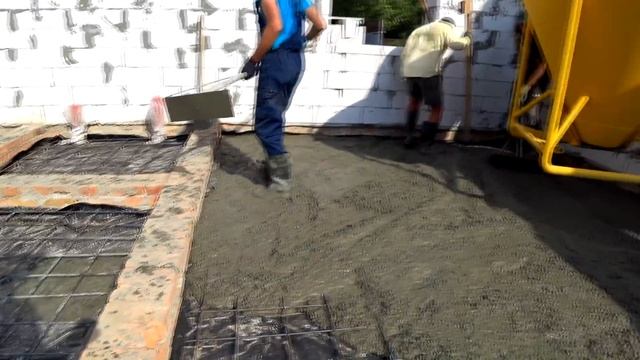 АДСКИЙ ДОМ на пути в РАЙСКИЙ. Заливка чернового пола по грунту с ТУФЛИ /7серия/ смотреть онлайн