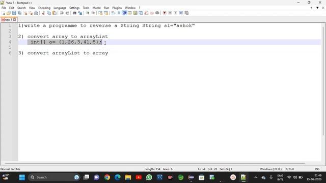 reverse a String || convert array to arrayList || Gunji Ashok Java || Java Interview Questions смотреть онлайн