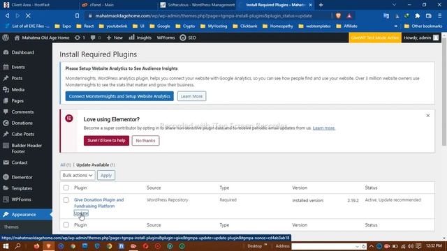 500 Internal Error Occurs while installing Give Donation on wordpress Plugin смотреть онлайн