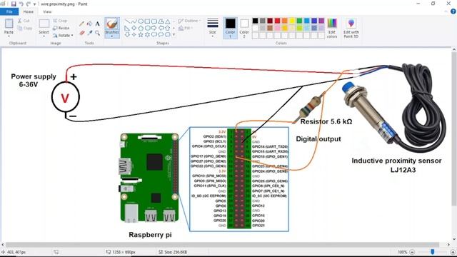 NPN Inductive proximity sensor for counting the metal objects by Raspberry pi And Node RED смотреть онлайн
