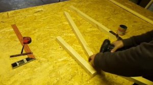 Простой насест для кур