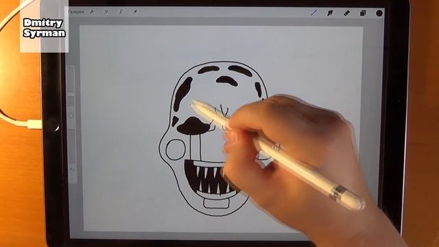 How to draw Nightmare Puppet, FNAF, Как нарисовать кошмарного Марионетку смотреть онлайн