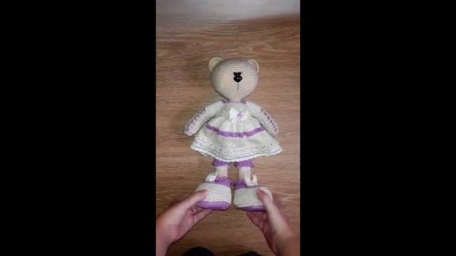 Мишка вязаный Кати смотреть онлайн