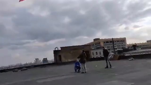 Малообъемный аэростат системы "хеликайт", kytoon и т. д. смотреть онлайн