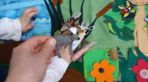 Игра в сказку « Про козленка, который умел считать до десяти».