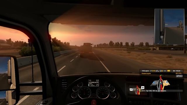 American Truck Simulator[#1] - Лос-Анджелес - Сан-Франциско. Обзор игры. смотреть онлайн