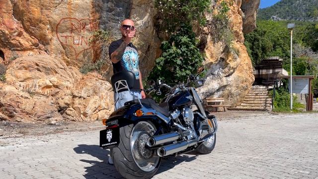 Обзор на Harley Davidson FAT BOY!!! смотреть онлайн
