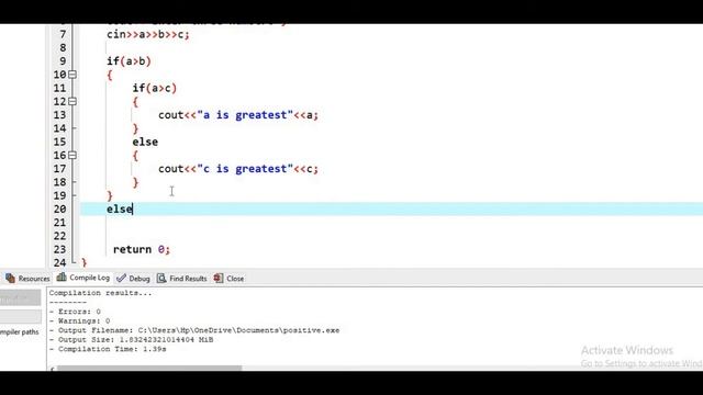 Nested if-else and Else-if chain with example смотреть онлайн