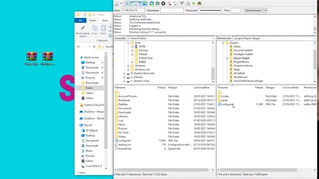 ENABLE Crossplay on your Paper Sigot Minecraft server!!! смотреть онлайн