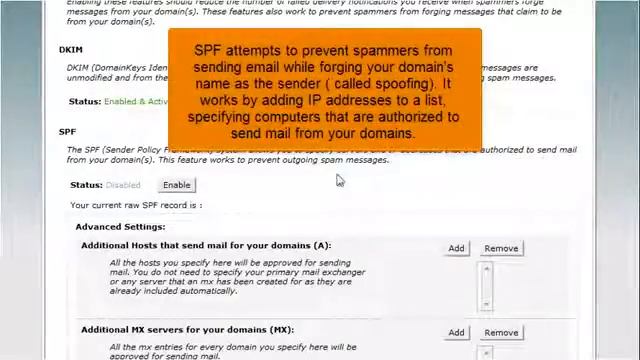 How to setup email authentication in cpanel of web server смотреть онлайн