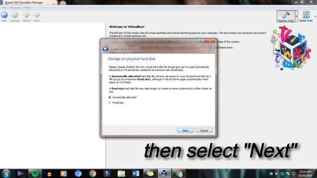 Installing Virtual Operating System in Oracle Virtual Box// WINDOWS10 смотреть онлайн