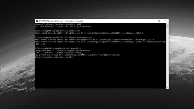 How to Install Python Virtual Environments in Windows смотреть онлайн